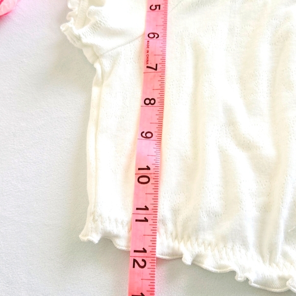 🏷️SKIMS Kim Kardashian Women's 4X Marble Pointelle Logo Crop Top - Picture 3 of 6